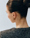 Edblad Crest Hoops Earrings Large - Gold