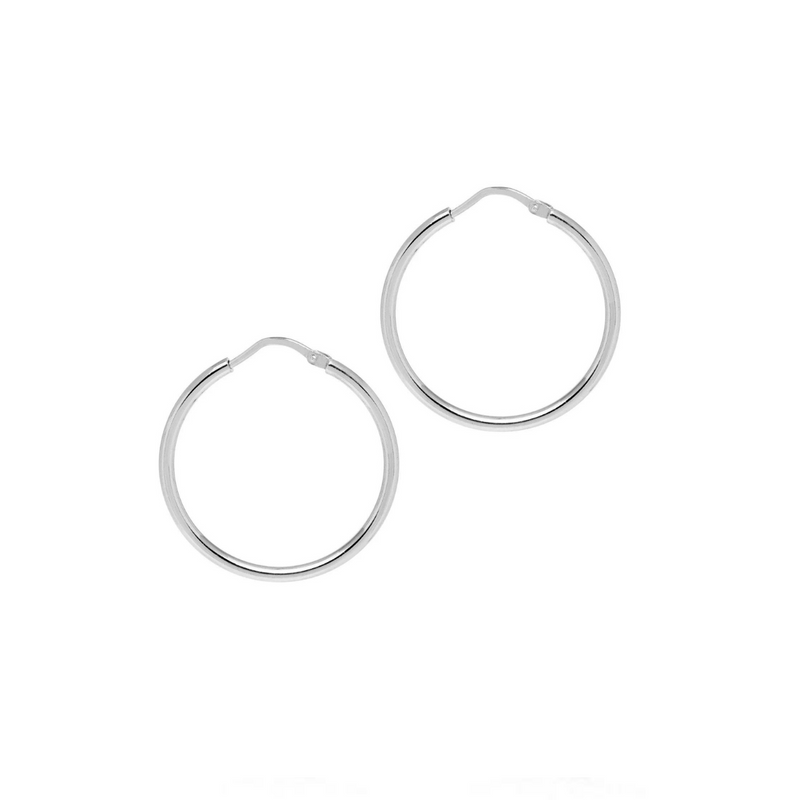 The Hoop Station Chica Latina Small - Silver
