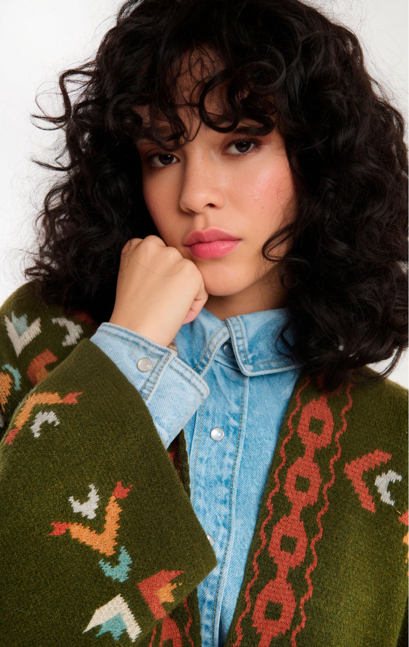 Wild Deva Knit - Khaki