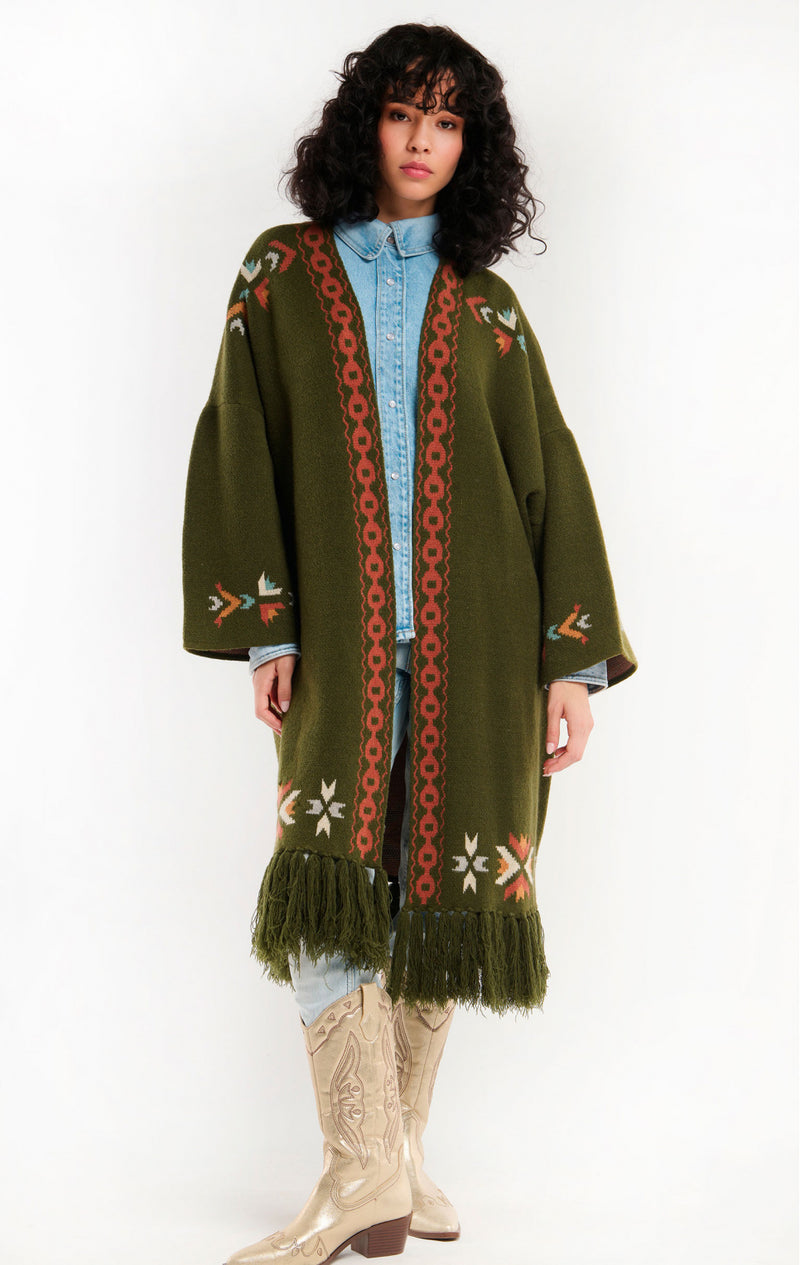 Wild Deva Knit - Khaki