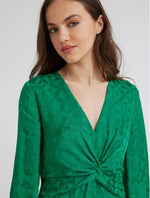 Idano Douce Uni Dress - Jardin