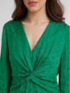 Idano Douce Uni Dress - Jardin