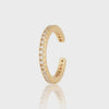 Scream Pretty Slim Sparkling Single Ear Cuff - Gold