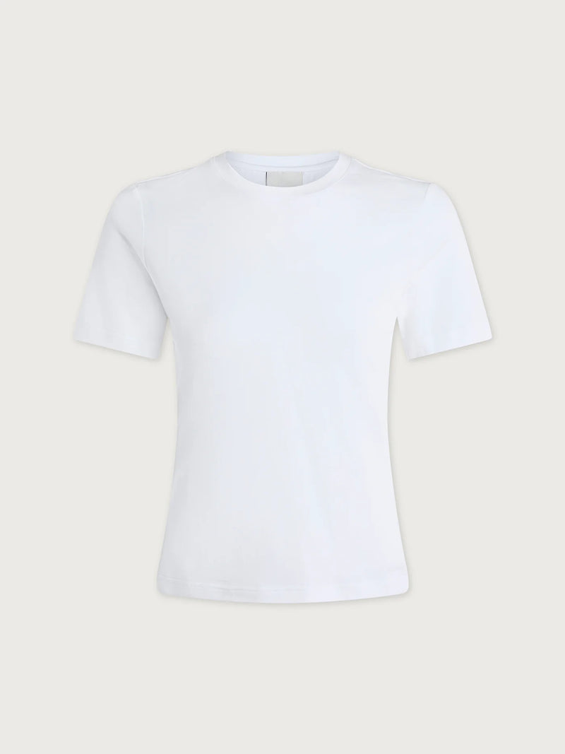 Varley Regina Fitted Tee - White