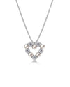 Edblad Affinity Pearl Heart Necklace - Steel
