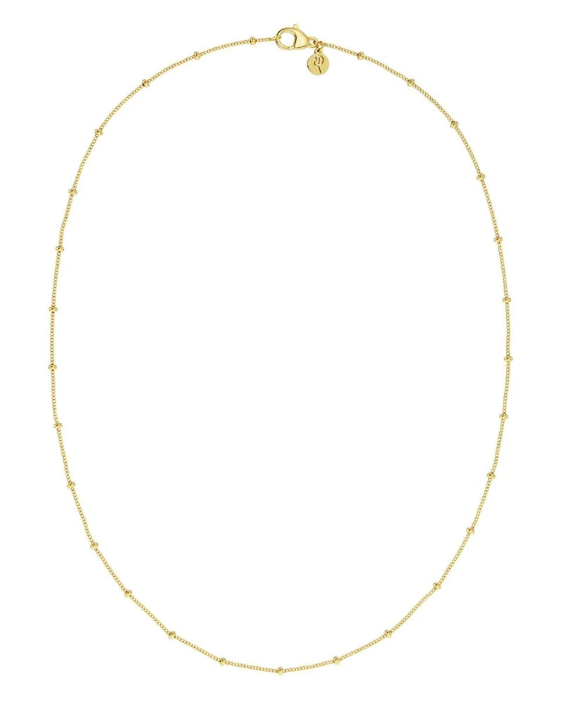 Edblad Beaded Chain Necklace - Gold