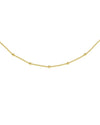 Edblad Beaded Chain Necklace - Gold