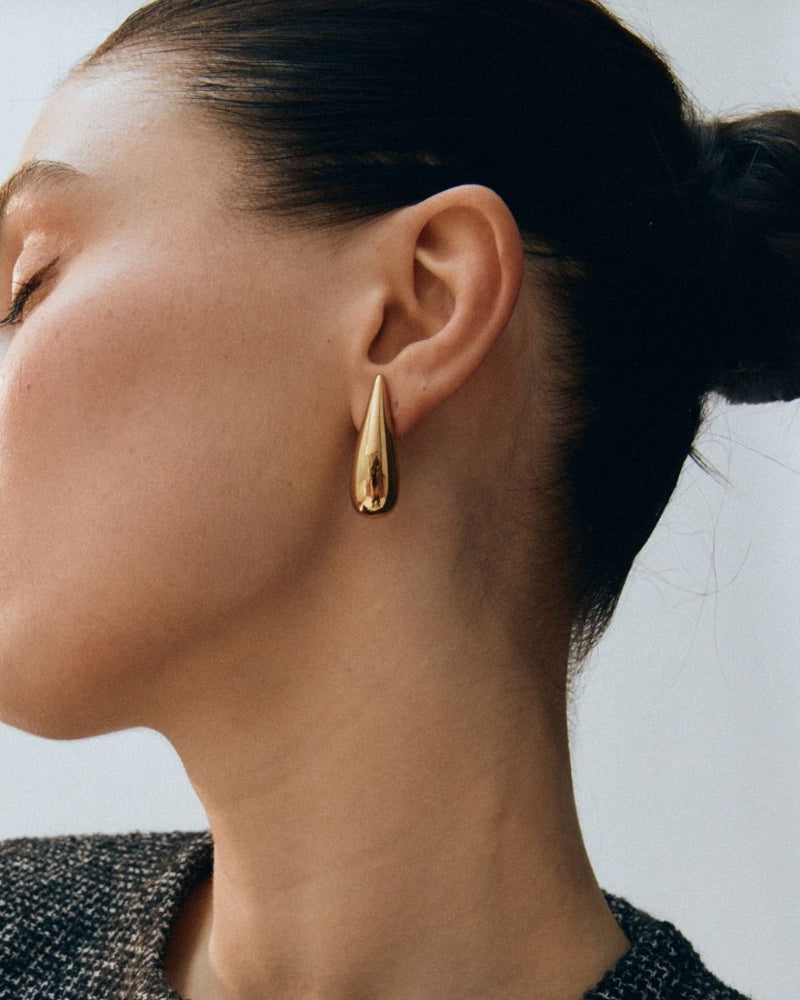Edblad Crest Studs - Gold