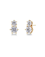 Edblad Crown Studs Duo Earrings - Gold