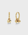 Edblad Dice Hoops Earrings - Gold
