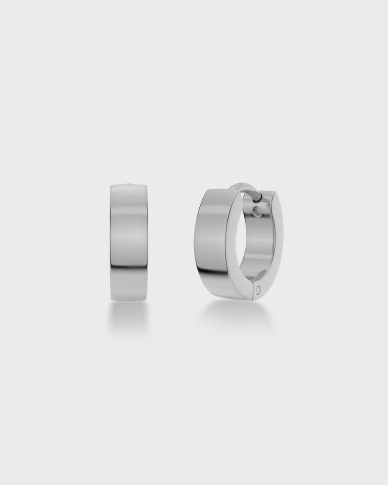 Edblad Fave Hoops Earrings - Steel
