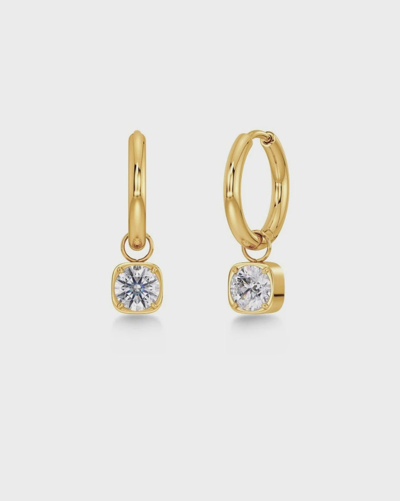 Edblad Gemma Hoop Earrings - Gold