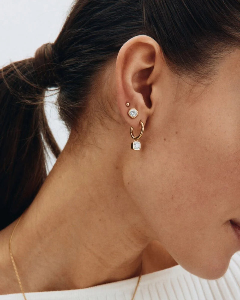 Edblad Gemma Hoop Earrings - Gold
