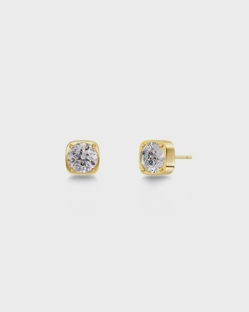 Edblad Gemma Stud Earrings - Gold