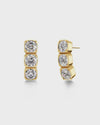Edblad Gemma Studs Triple Earrings - Gold