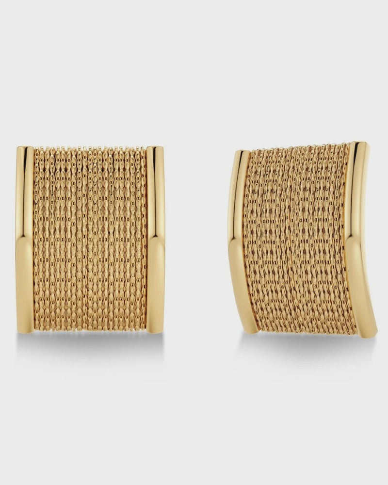 Edblad Lumi Studs Maxi Earrings - Gold