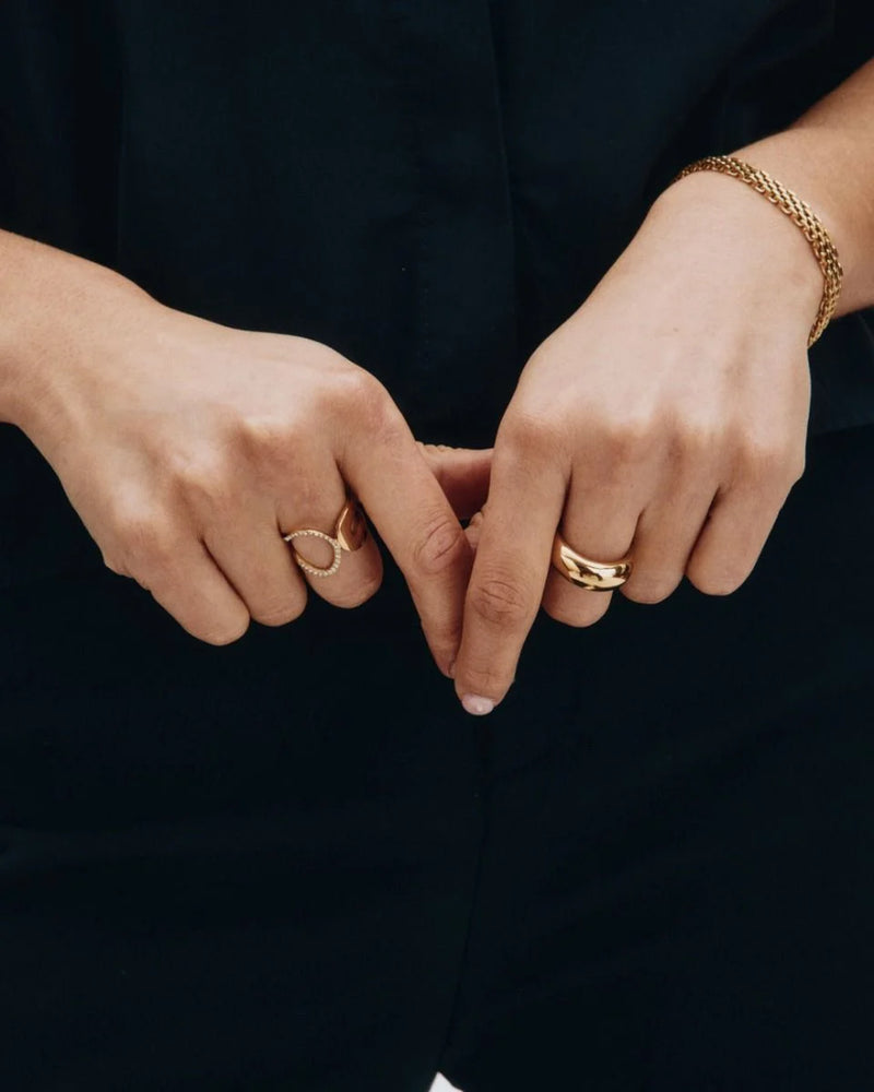 Edblad Plie Ring - Gold
