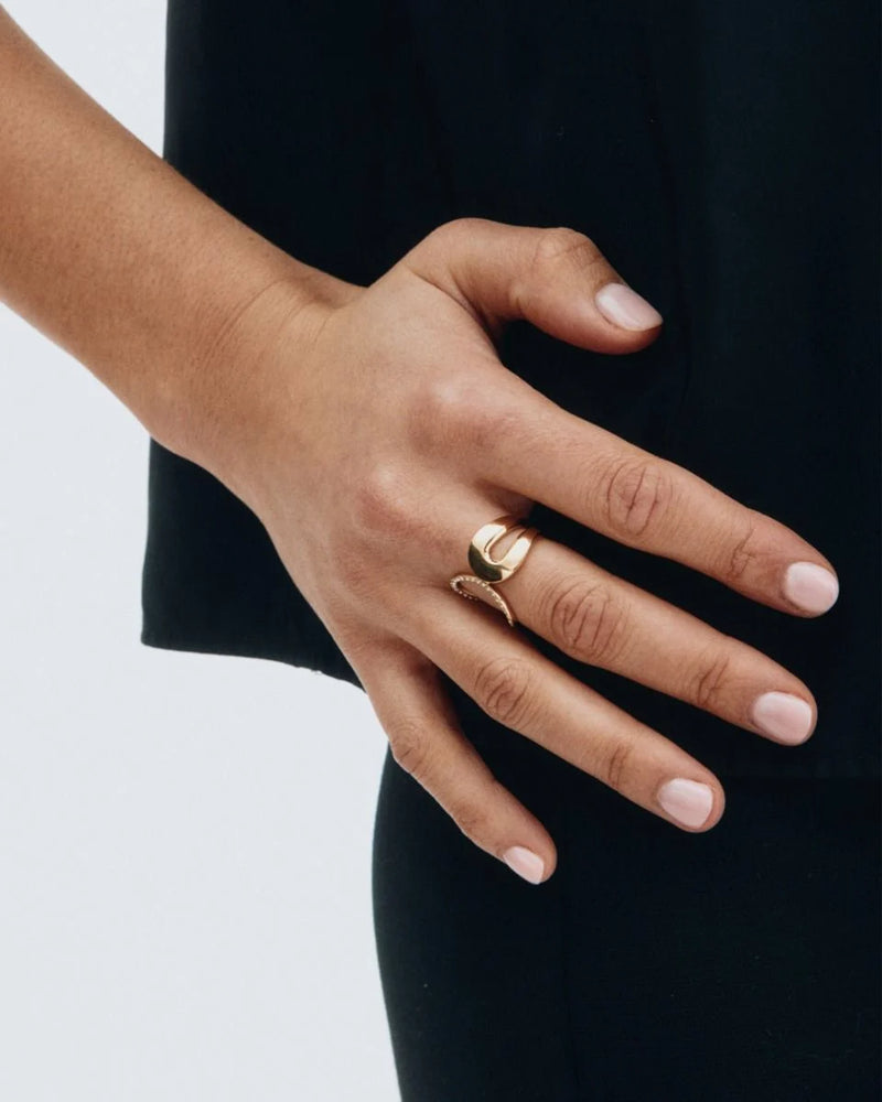 Edblad Plie Ring - Gold