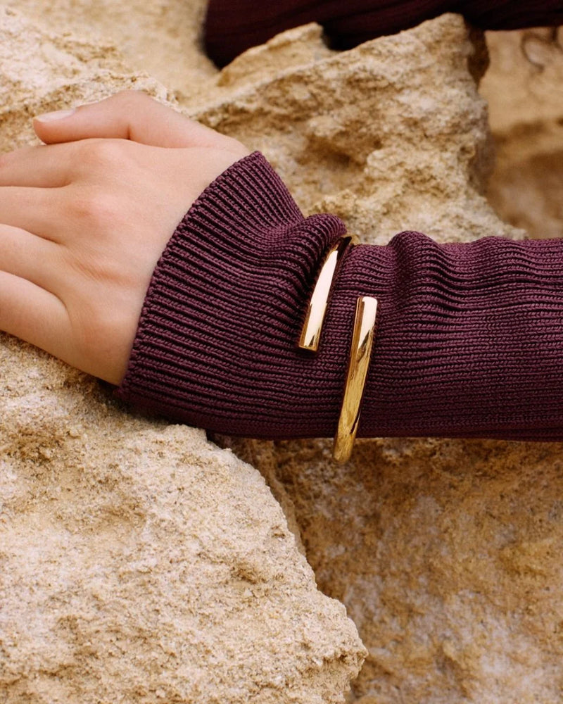 Edblad Sweep Bangle - Gold