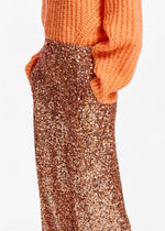 Essentiel Antwerp Entry Sequin Pants - Orange