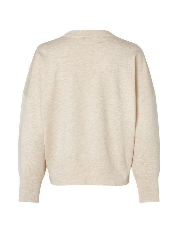 MBYM Gillian V Bravani Knit - Sugar Melange