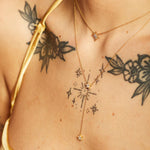 Scream Pretty Stardust Necklace With Slider Clasp - Gold