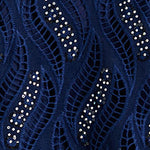 Essentiel Antwerp Hanover Lace Top - Dark Sapphire