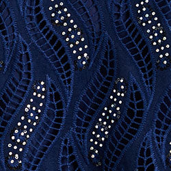 Essentiel Antwerp Hanover Lace Top - Dark Sapphire