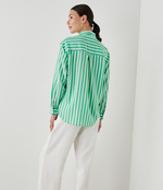 Rails Elle Shirt - Clover Stripe