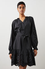 Rails Saylor Dress - Black Eyelet