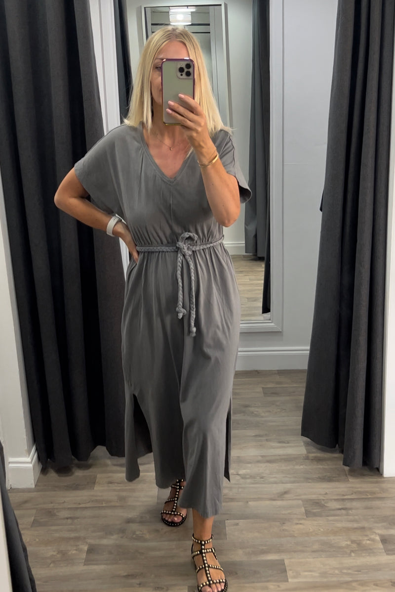 Maison Anje Domy Dress - Ebene