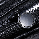Donna May London Portable Pill Organiser - Sleek Black Leather