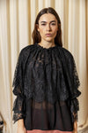Project AJ Minnie Lace Blouse - Black