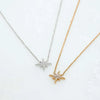Scream Pretty Stardust Necklace With Slider Clasp - Gold