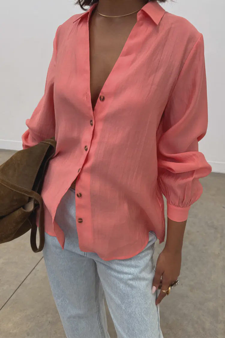 Never Fully Dressed Miley Shirt - Coral