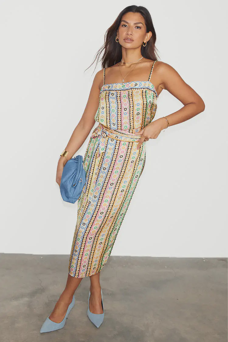 Never Fully Dressed Fiesta Cami Top - Multi