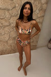 Never Fully Dressed Toucan High Waist Bikini Bottom - Multi