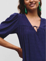 Idano Oliver Top - Navy