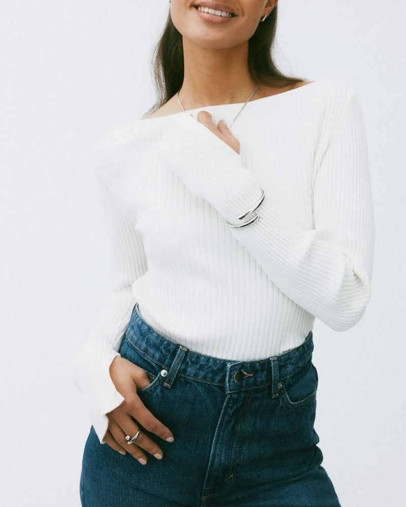 Edblad Sweep Bangle - Steel