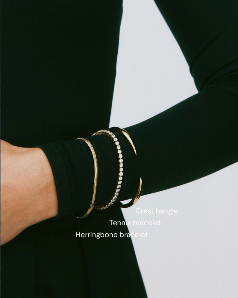 Edblad  Crest Bangle - Gold