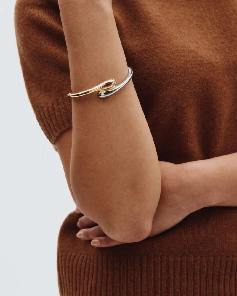 Edblad Harmony Bangle Mixed - Gold/Silver