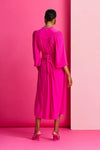 Pom Amsterdam Dress - Imperial Fuchsia