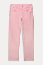 Pom Amsterdam Elli Straight Jeans - Blooming Pink