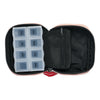 Donna May London Portable Pill Organiser - Sleek Black Leather