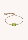 Mya Bay Woven Beaded Bracelet - Green