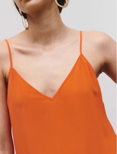 Idano Bob Tank Top - Orange