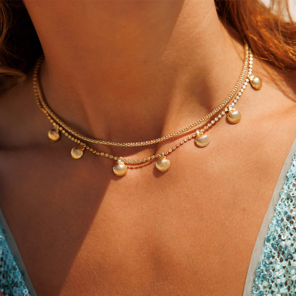 Caroline Svedbom Petite Rope Necklace - Gold