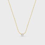 Orelia Fine Crystal Collar Necklace - Gold