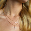 Orelia Fine Crystal Collar Necklace - Gold