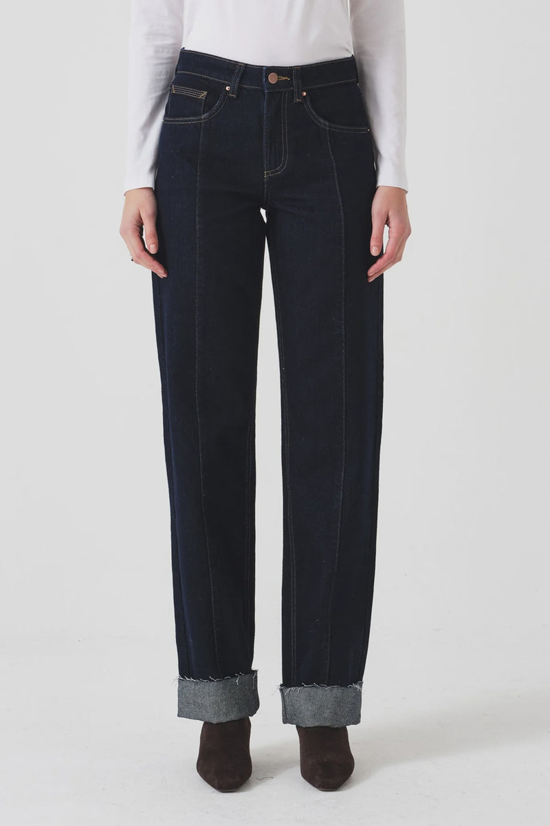 Seventy + Mochi Stevie Turn Up Jeans - Blue Moon